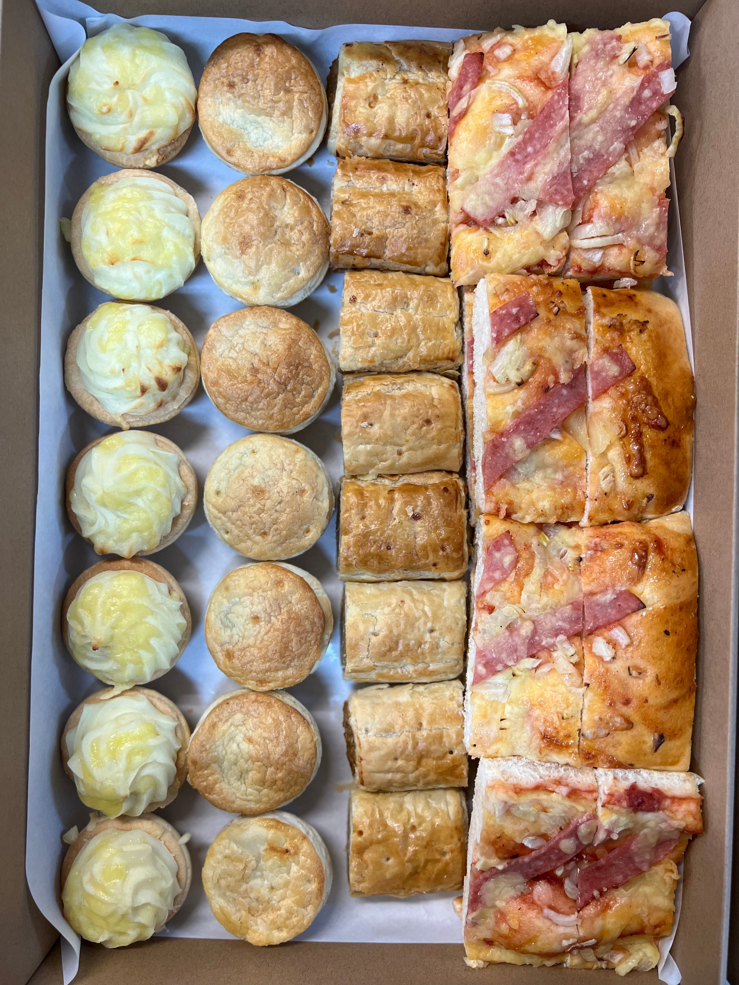 Mixed Savouries Platter – Sharkey St Bakery