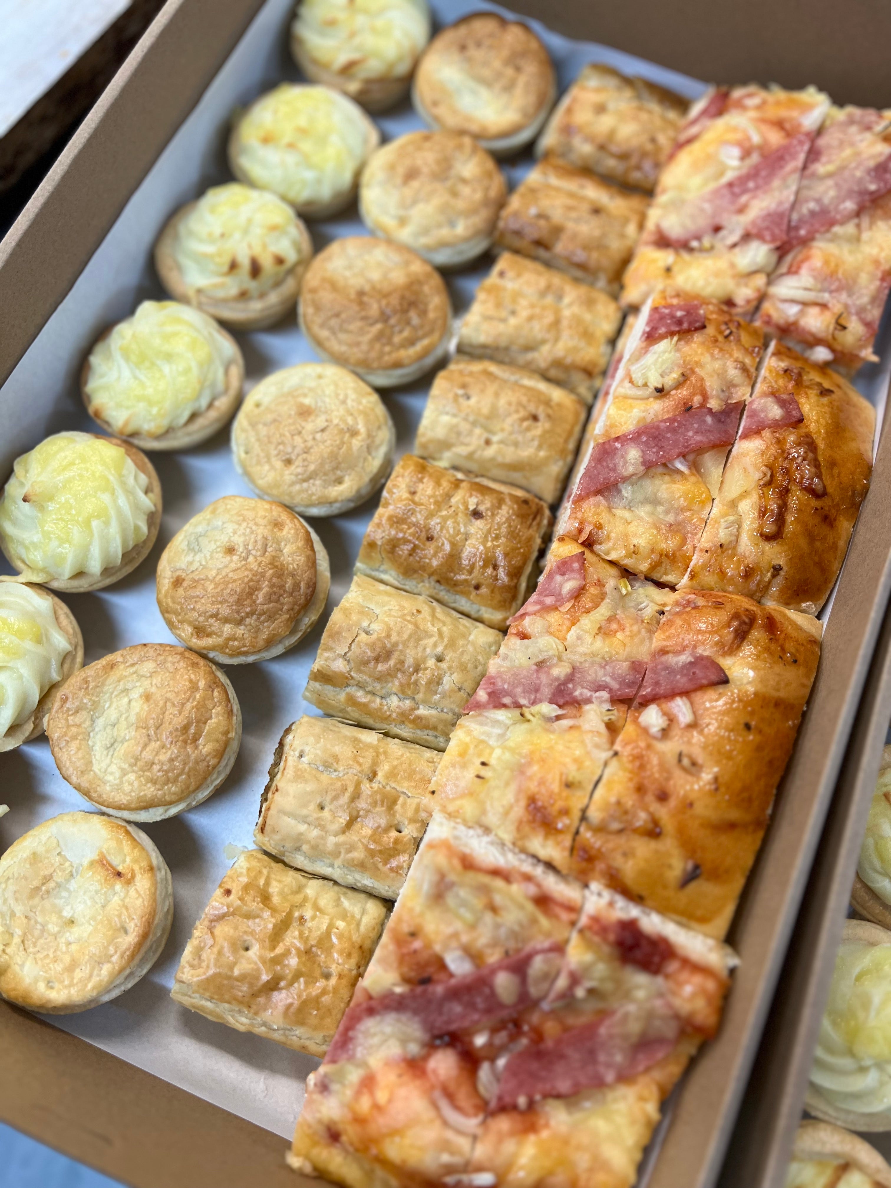 Mixed Savouries Platter – Sharkey St Bakery