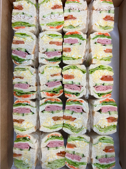 Rectangle Club Sandwiches