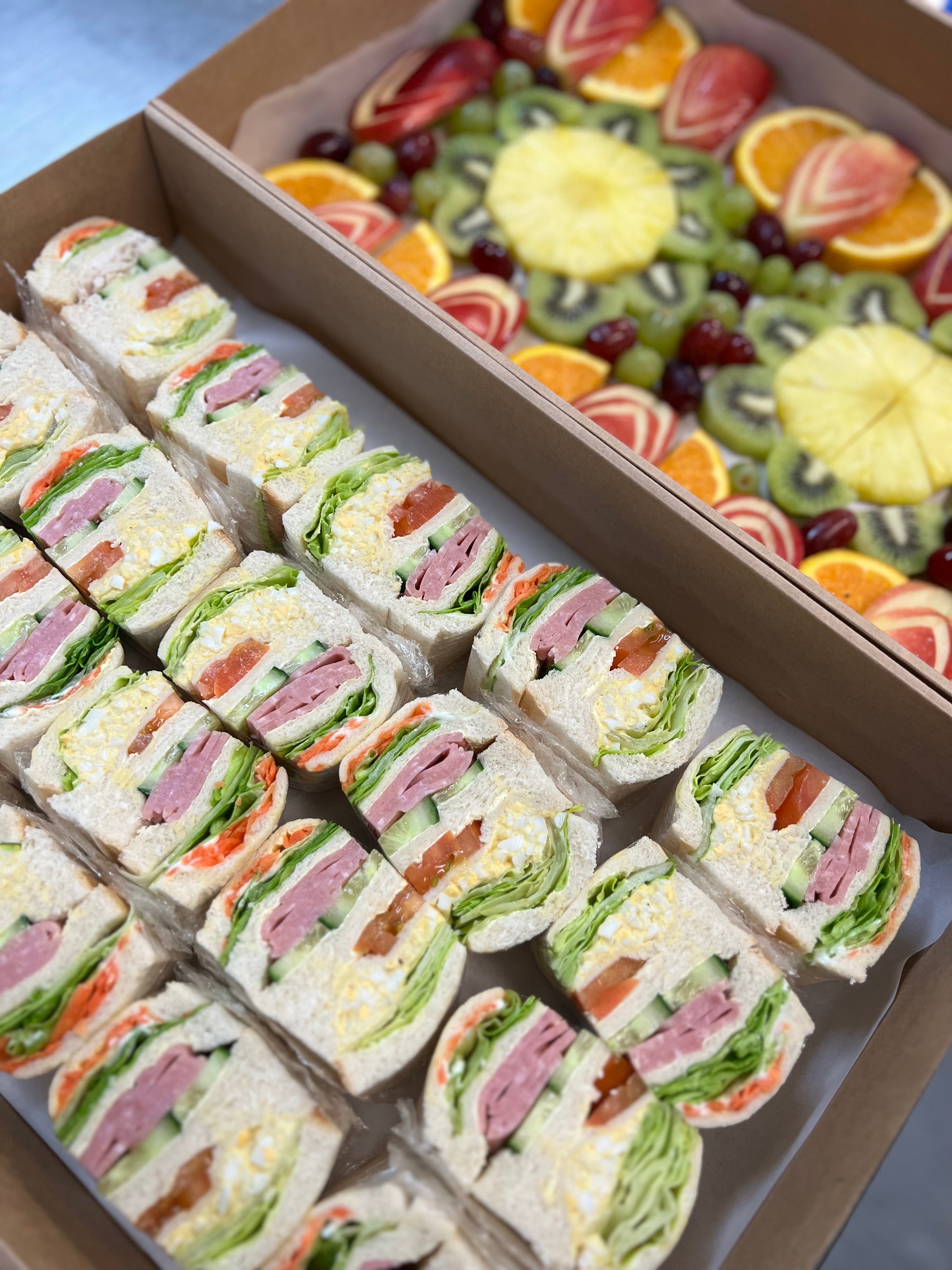 Rectangular Sandwich Rectangle Club Sandwiches – Sharkey St Bakery