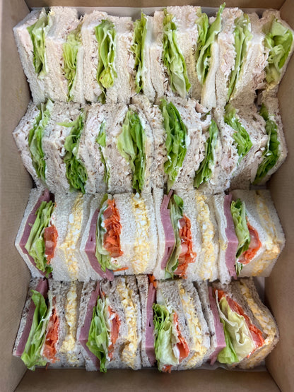 Triangle Sandwich Platter